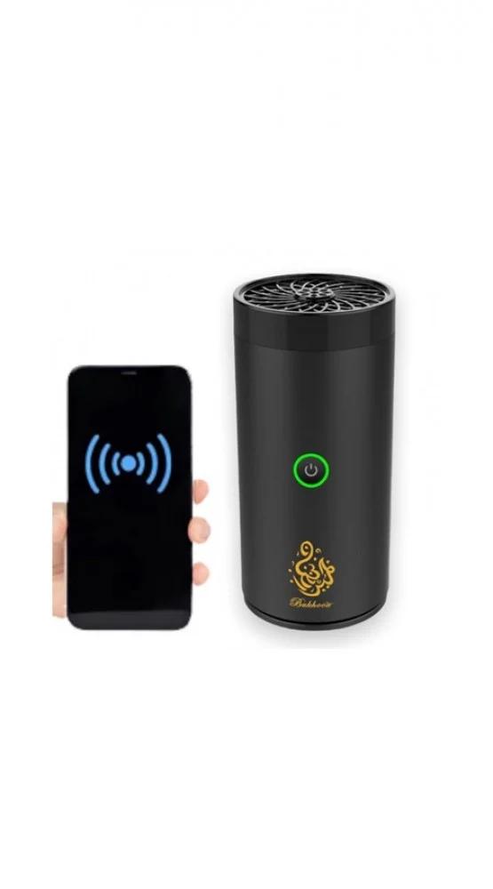 مبخرة الكترونية مزودة بسبيكر يعمل على البلوتوث