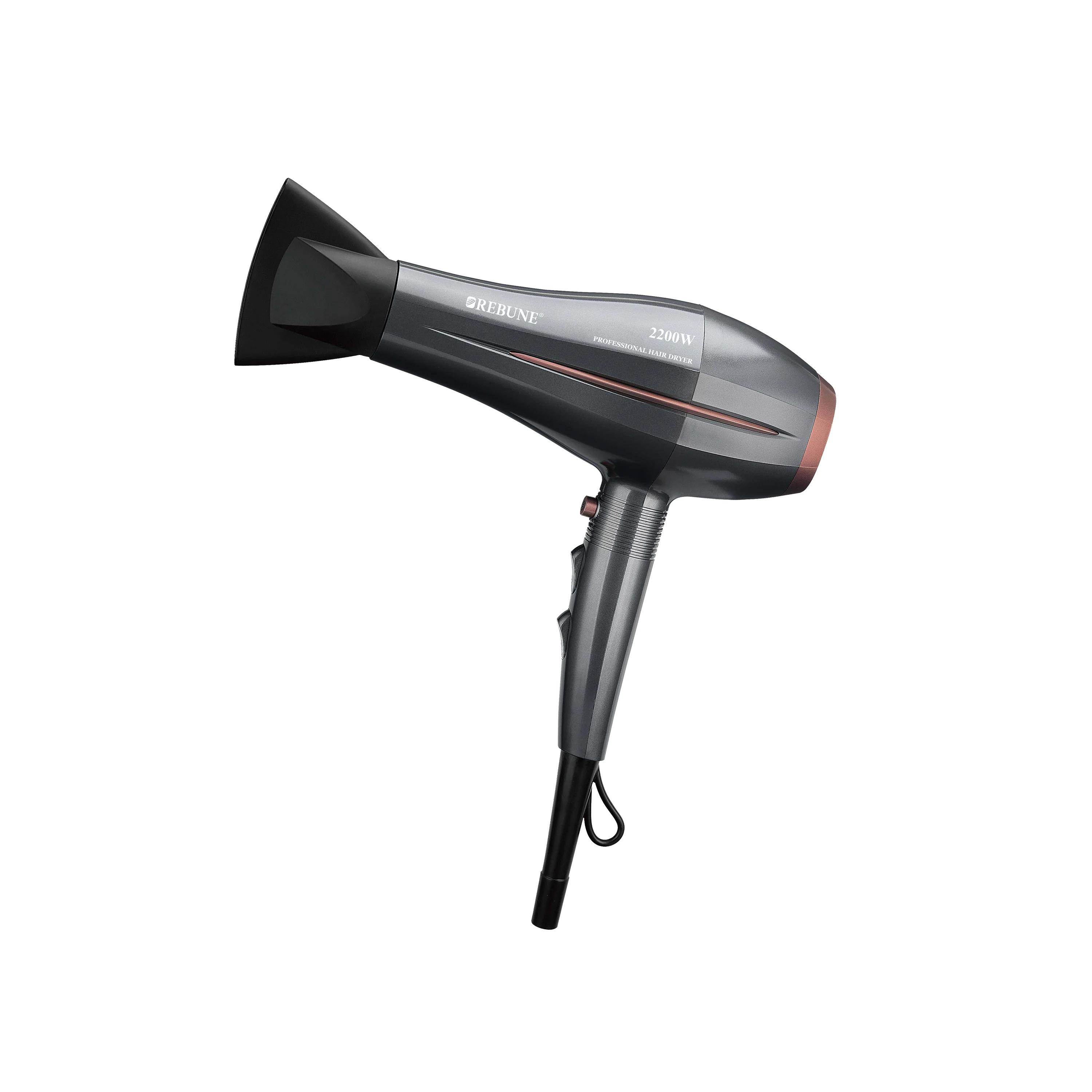 مجفف شعر ريبون بروفيشنال بقوة 2200 واط - أسود - RE-2177