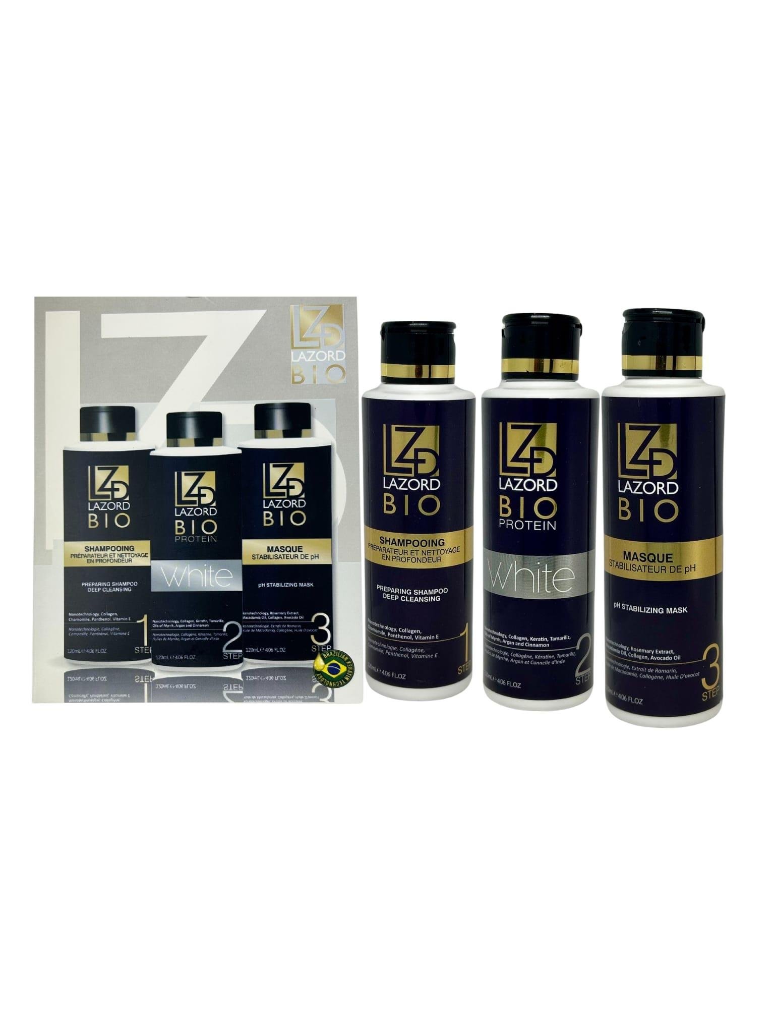 بروتين الشعر من لازود للشعر الأفريقي 120مل